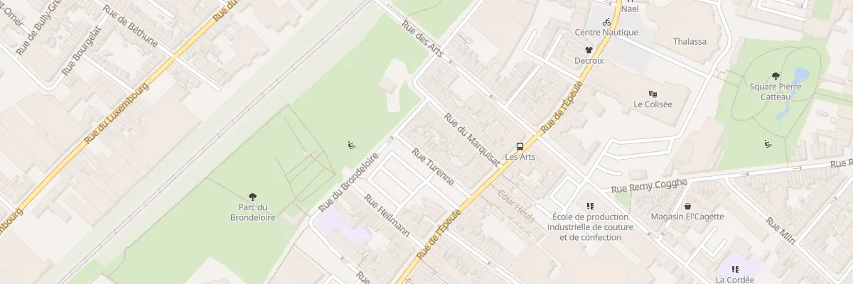 Plan du 24 Rue de Turenne à Roubaix