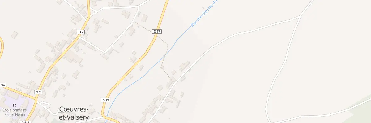 Plan du 19 Rue du Hazard à Cœuvres-et-Valsery