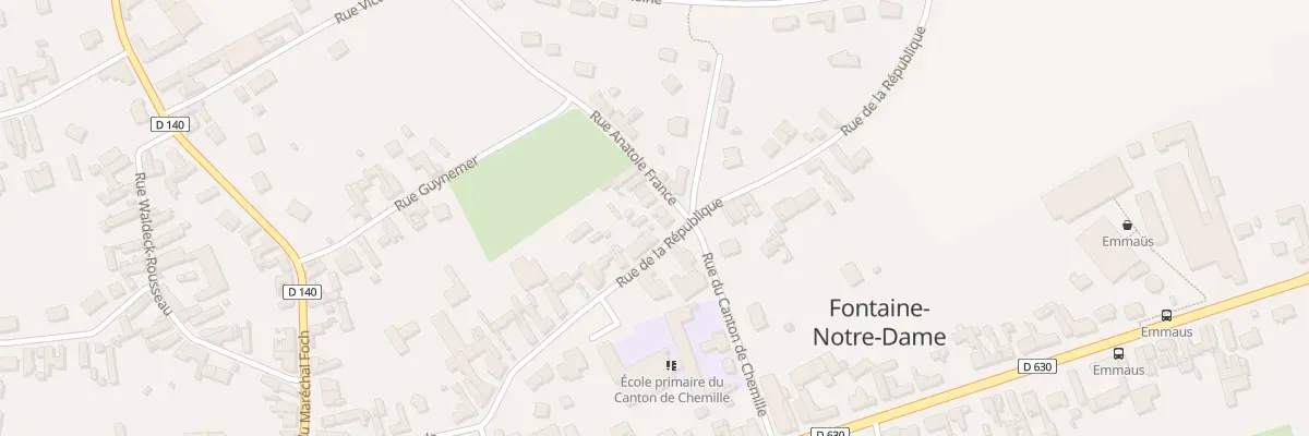 Plan du 9 Rue Anatole France à Fontaine-Notre-Dame