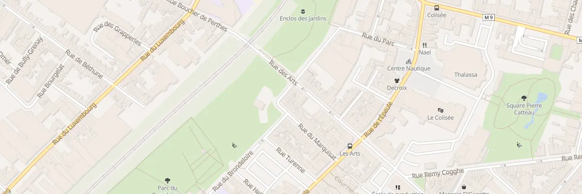 Plan du 29 Rue du Vivier à Roubaix