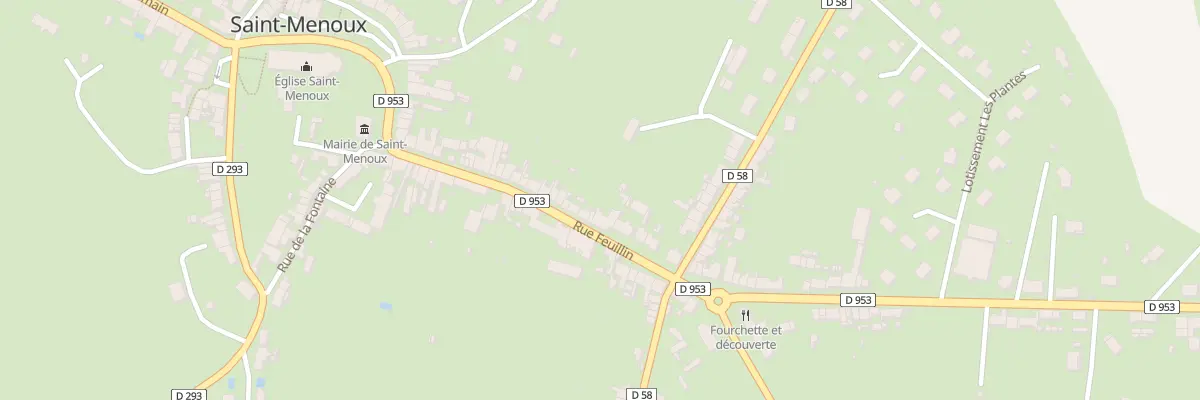 Plan du 41 Rue Feuillin à Saint-Menoux