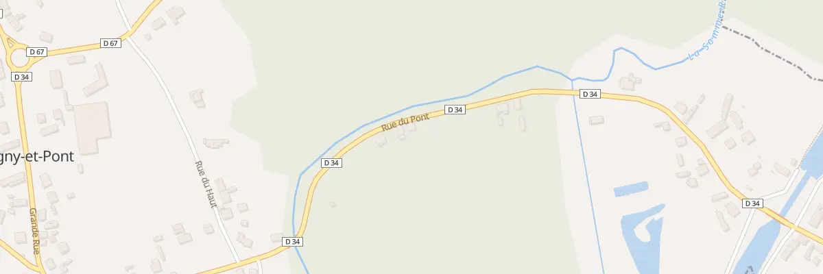 Plan du 6 Rue du Pont à Tugny-et-Pont