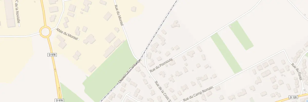Plan du 20 Rue de la Croix St Guillaume à Orcet