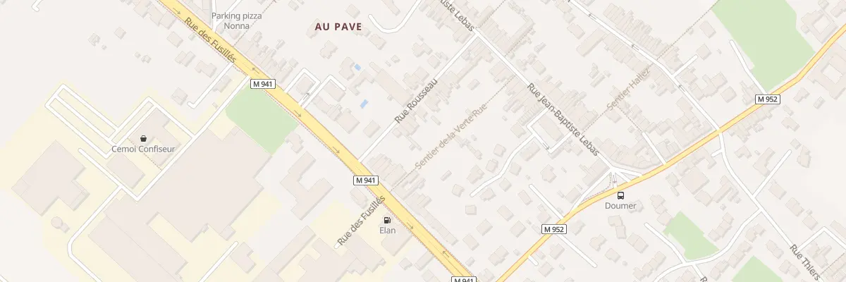 Plan du 19 Rue Rousseau à Villeneuve-d’Ascq