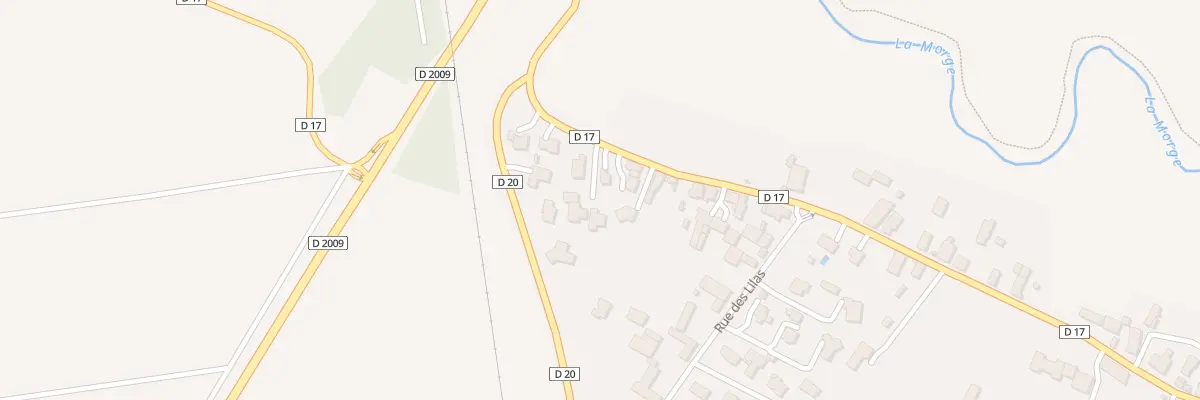 Plan du 4T Rue de la Limagne - Pontmort à Chambaron sur Morge