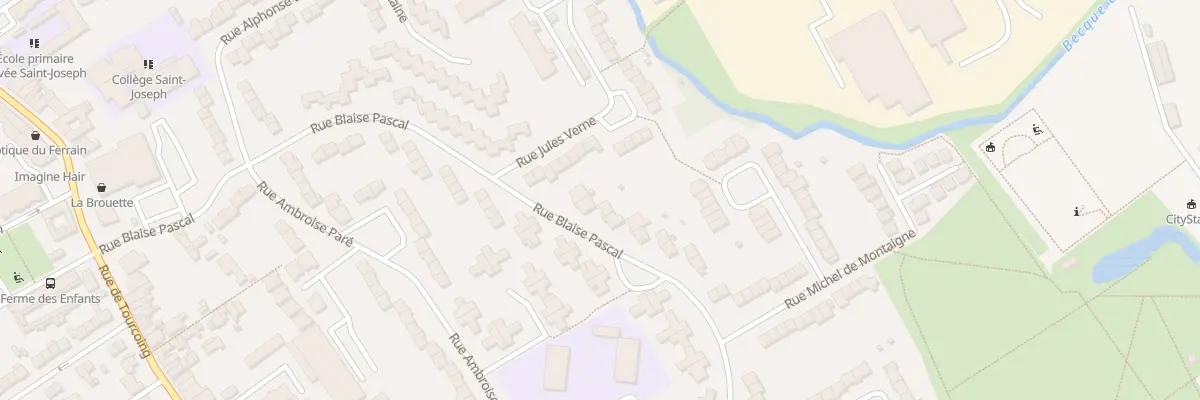 Plan du 39 Rue Blaise Pascal à Neuville-en-Ferrain