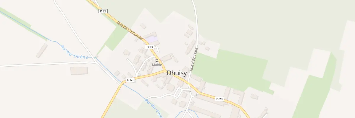 Plan du 3 Grande Rue à Dhuisy