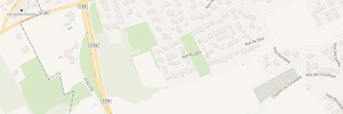 Plan du 30 Rue de Zéra à Orcet