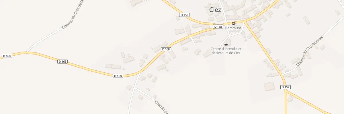 Plan du 11 Rue de Cosne à Ciez