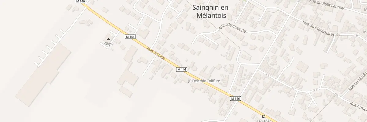 Plan du 2000 Rue de Lille à Sainghin-en-Mélantois