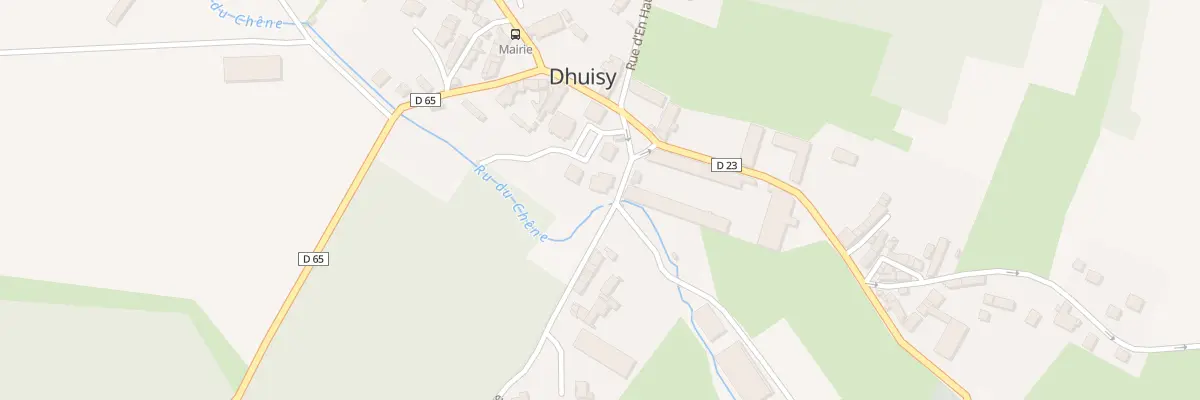 Plan du 2 Rue Verte à Dhuisy