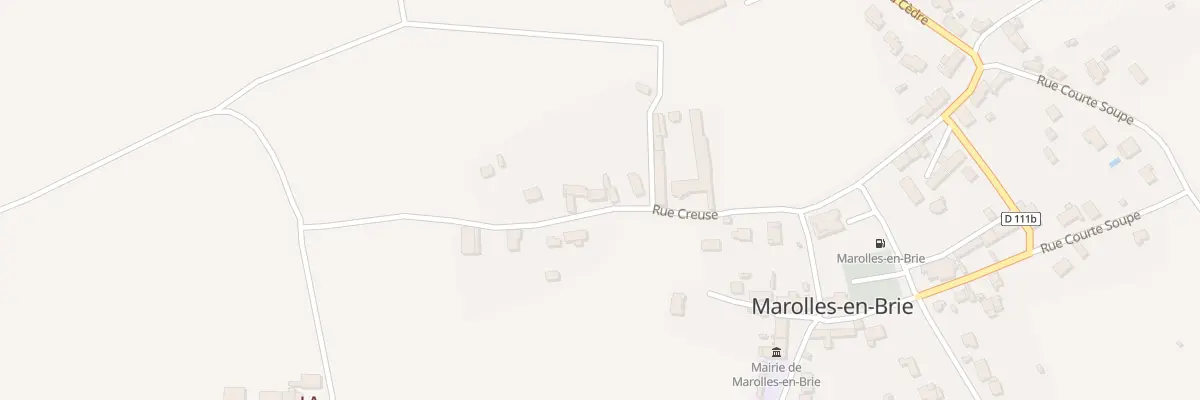 Plan du 18 Rue Creuse à Marolles-en-Brie