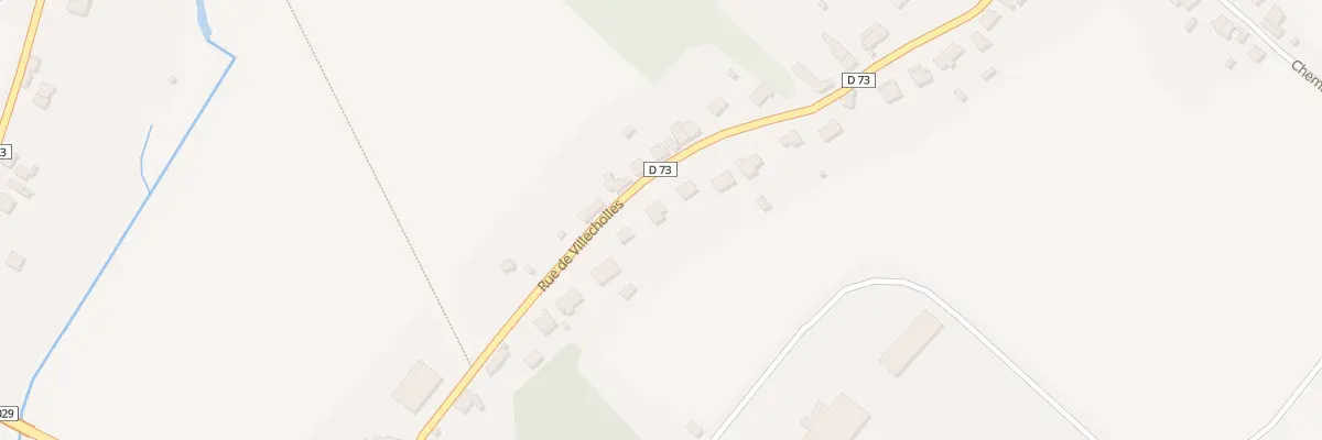 Plan du 16 Rue de Villecholles à Vermand