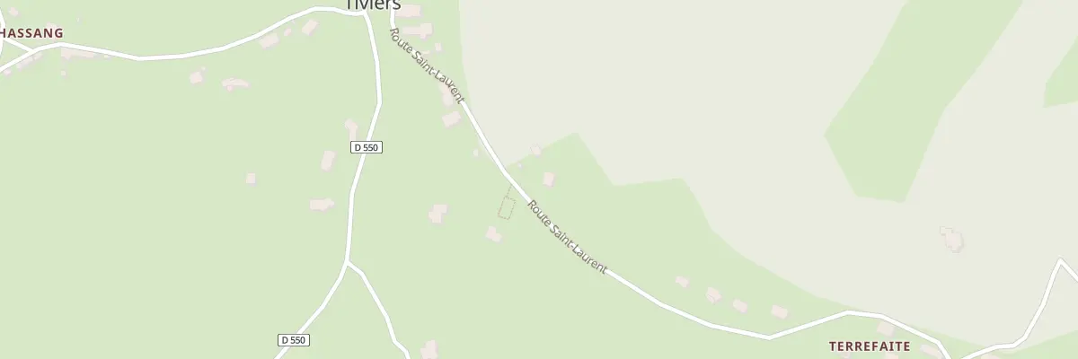 Plan du 6008 Le Bourg à Tiviers
