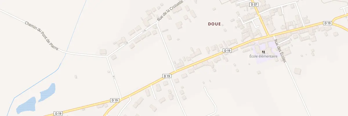 Plan du 30 Rue Champenois à Doue