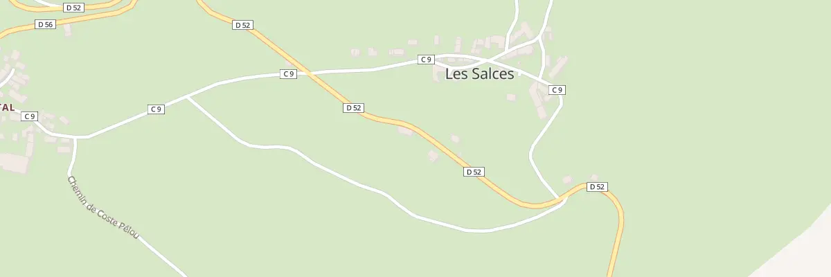 Plan du 2 Rte des Burons aux Salces