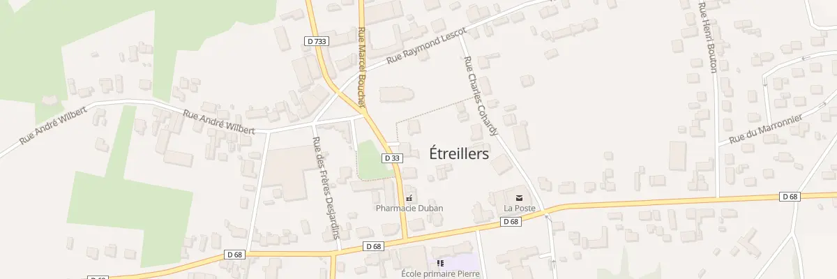 Plan du 6 Rue des Docteurs à Étreillers