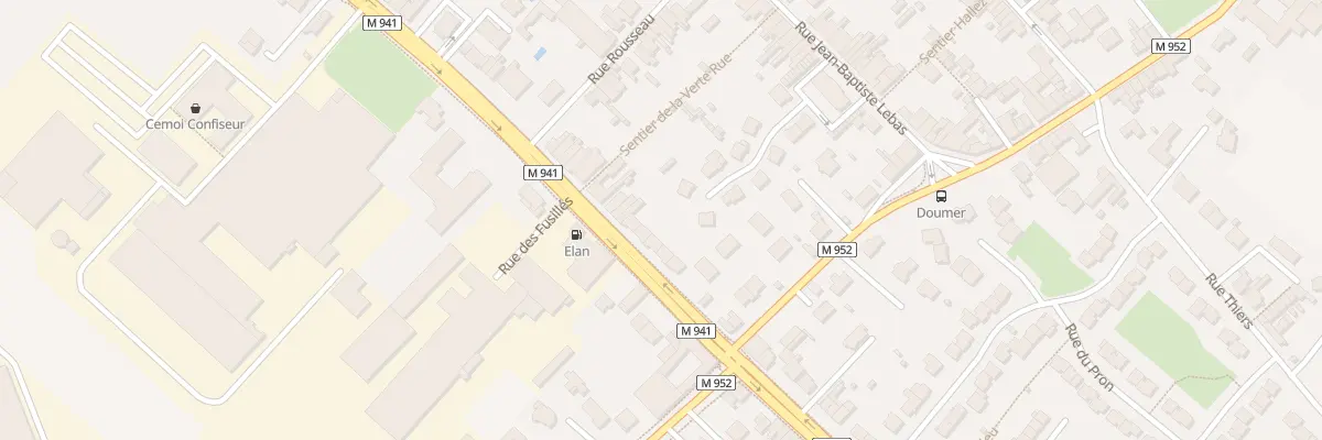 Plan du 219 Rue des Fusillés à Villeneuve-d’Ascq