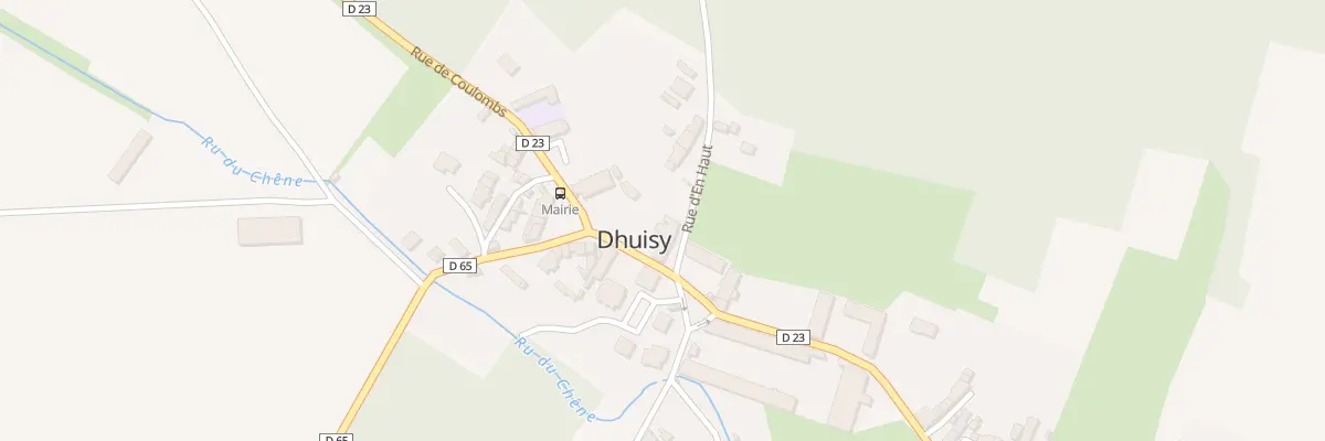 Plan du 5 Rue d’En Haut à Dhuisy