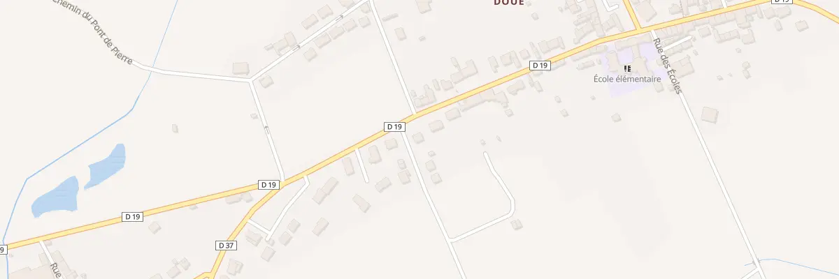 Plan du 25 Rue Champenois à Doue