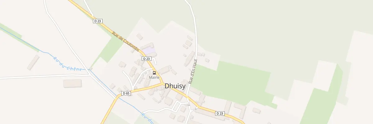 Plan du 9 Rue d’En Haut à Dhuisy