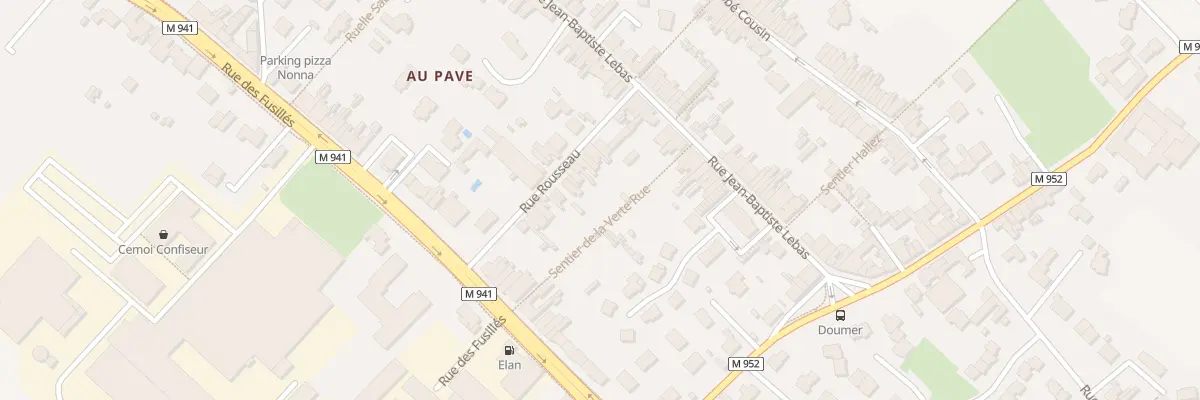 Plan du 11 Rue Rousseau à Villeneuve-d’Ascq