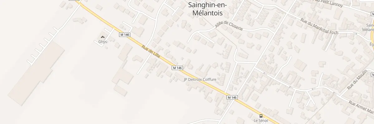 Plan du 1982 Rue de Lille à Sainghin-en-Mélantois