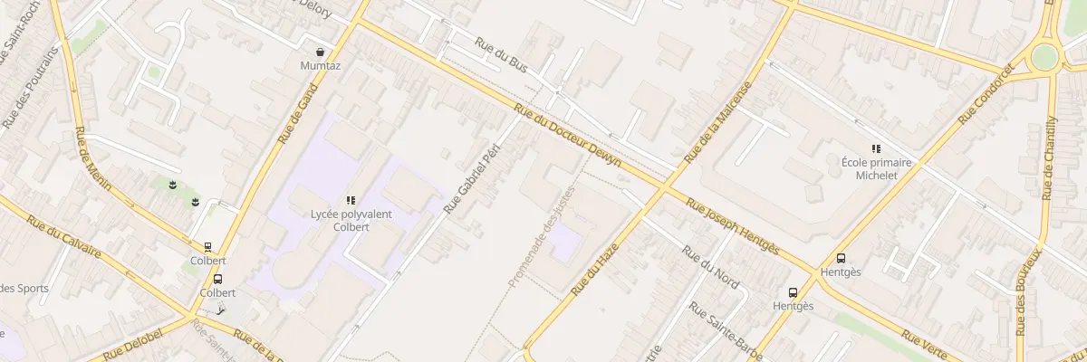 Plan du 5 Rue du Docteur Dewyn à Tourcoing