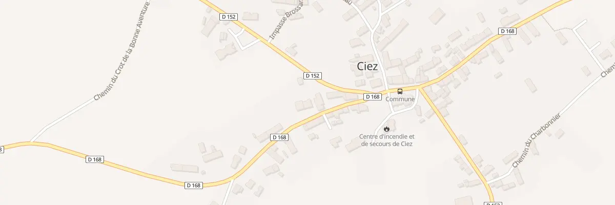 Plan du 4 Rue de Cosne à Ciez