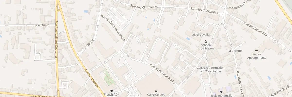 Plan du 26B Rue du Doc Roche à Nevers