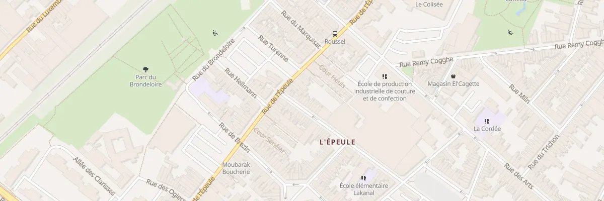 Plan du 192 Rue de l’Industrie à Roubaix