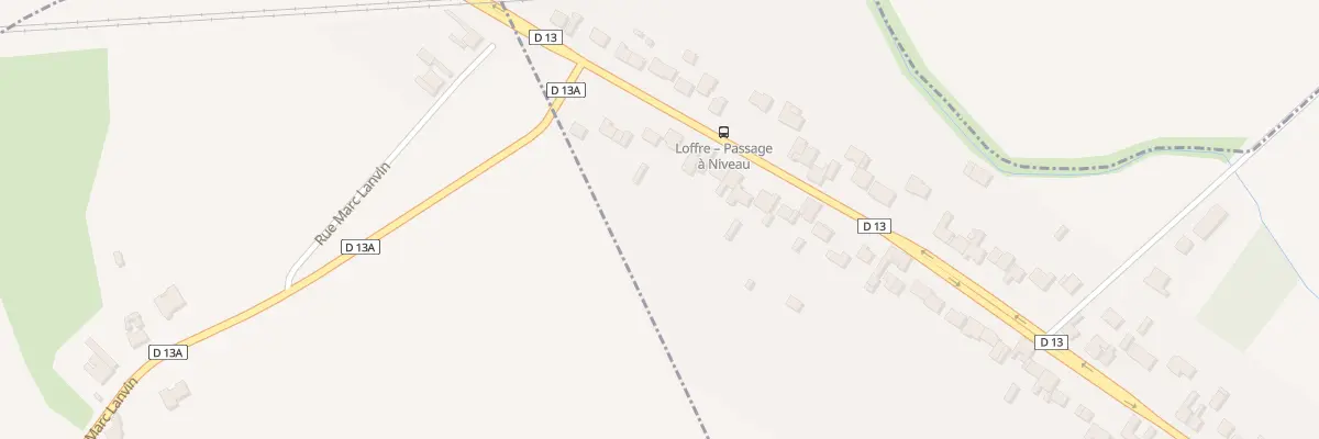 Plan du 200 Rue des Moines à Loffre