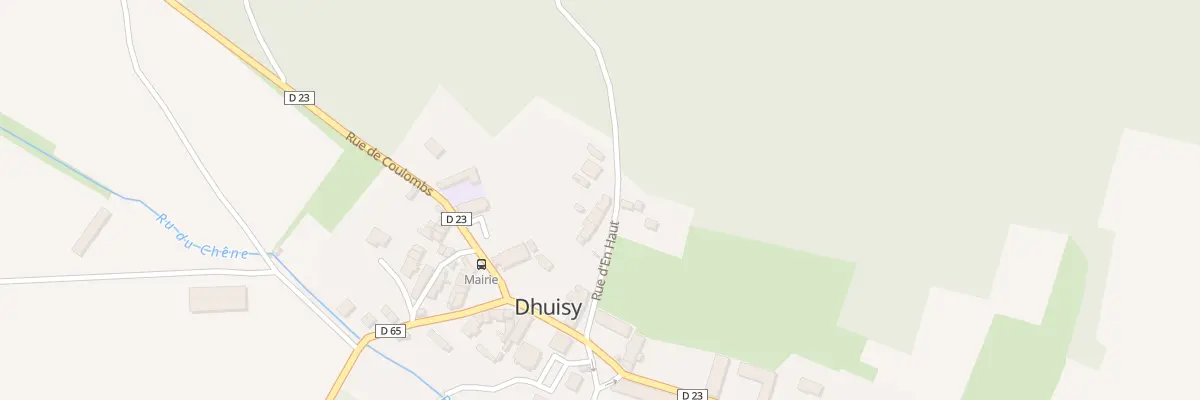 Plan du 15 Rue d’En Haut à Dhuisy