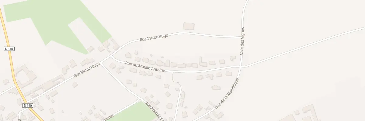 Plan du 15 Rue du Moulin Antoine à Fontaine-Notre-Dame