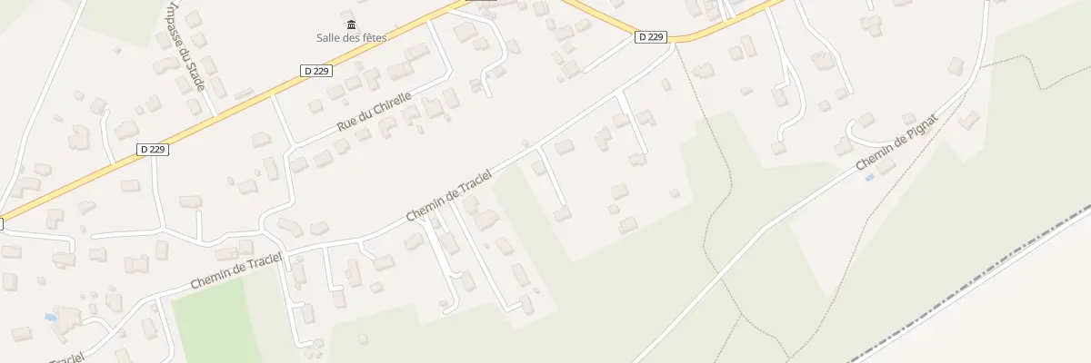 Plan du 9023 Che de Traciel à Neschers