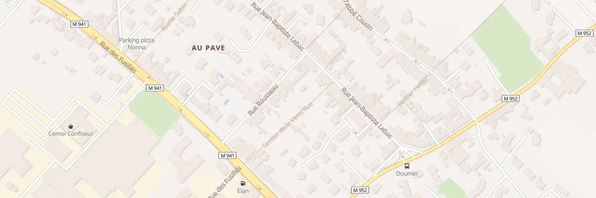 Plan du 3 Rue Rousseau à Villeneuve-d’Ascq