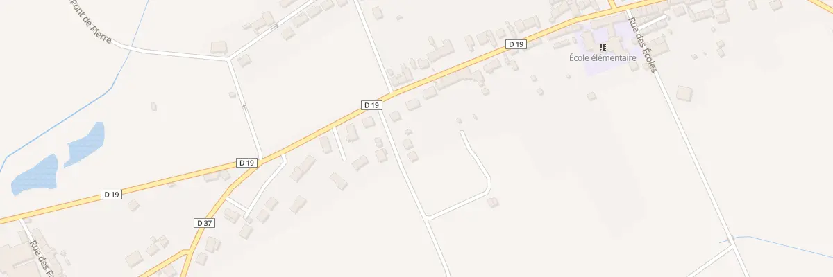 Plan du 1 Rue de la Grange à Doue