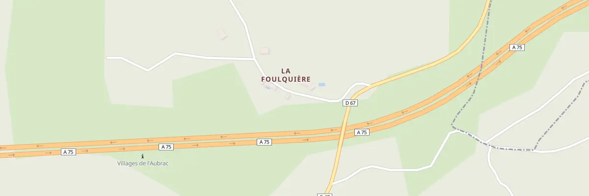 Plan du 5041 La Foulquiere à Banassac-Canilhac