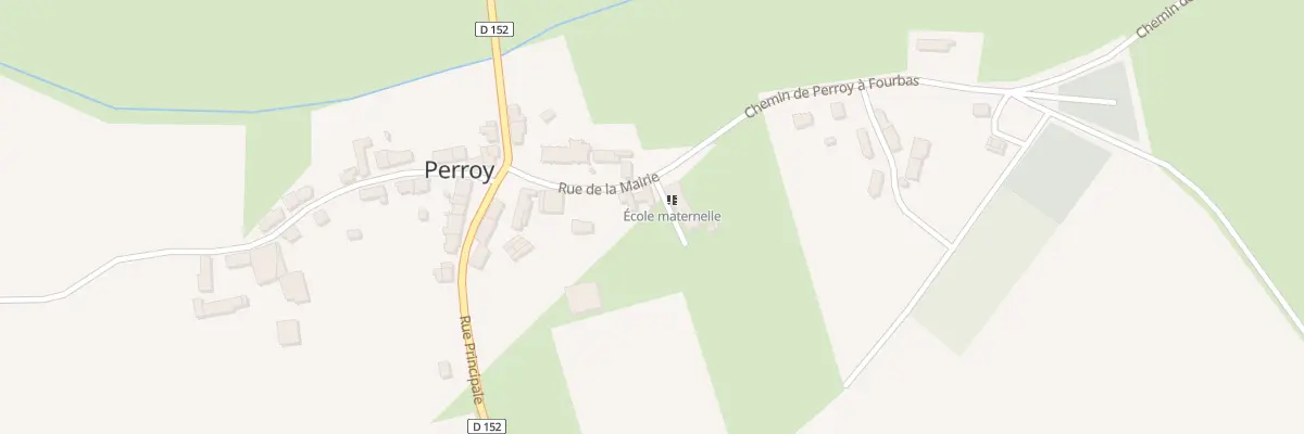 Plan du 8 Rue de la Mairie à Perroy
