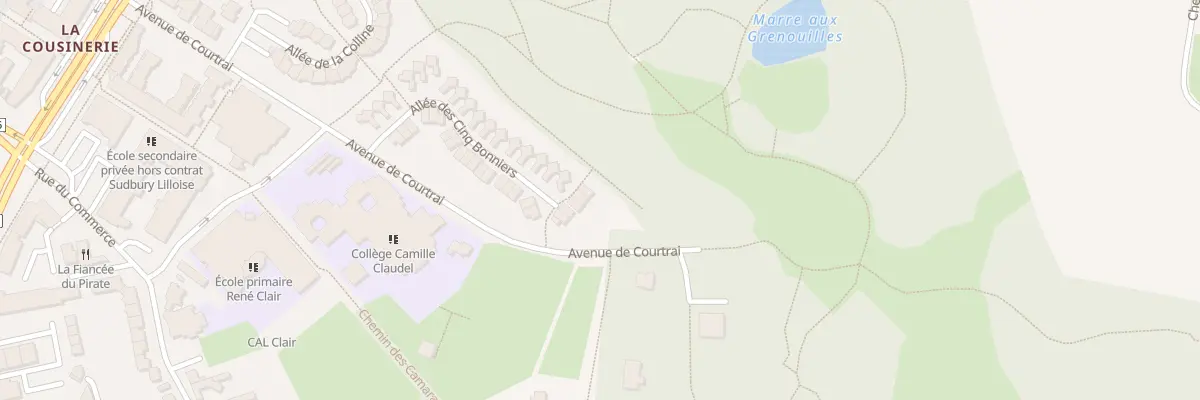 Plan du 35 All des Cinq Bonniers à Villeneuve-d’Ascq
