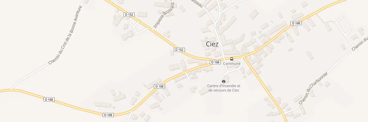 Plan du 2 Rue de Cosne à Ciez
