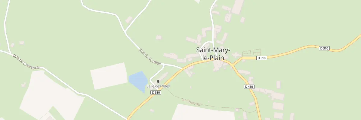 Plan du 5068 Le Bourg à Saint-Mary-le-Plain