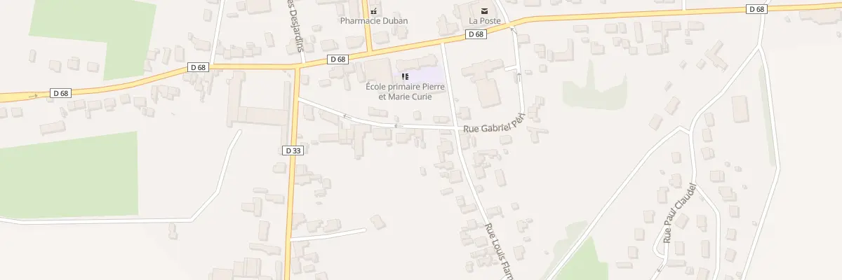 Plan du 12 Rue Gabriel Péri à Étreillers