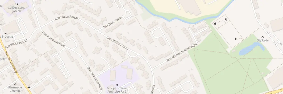 Plan du 51 Rue Blaise Pascal à Neuville-en-Ferrain
