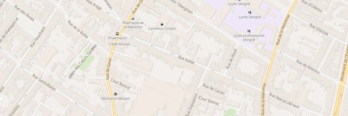 Plan du 2 Rue du Moulin à Tourcoing