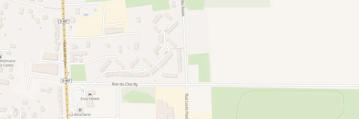 Plan du 30 Rue des Roses à Sermoise-sur-Loire
