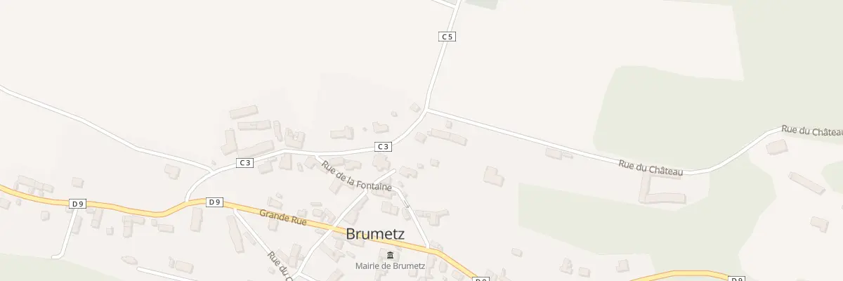 Plan du 12 Rue Thérèse Poard à Brumetz