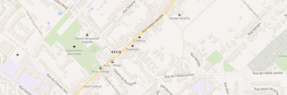 Plan du 98 Rue Gaston Baratte à Villeneuve-d’Ascq