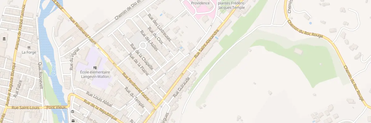 Plan du 4 Rue des Aires à Bédarieux
