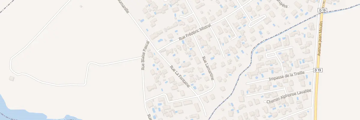 Plan du 5 Rue Lafontaine à Thézan-lès-Béziers